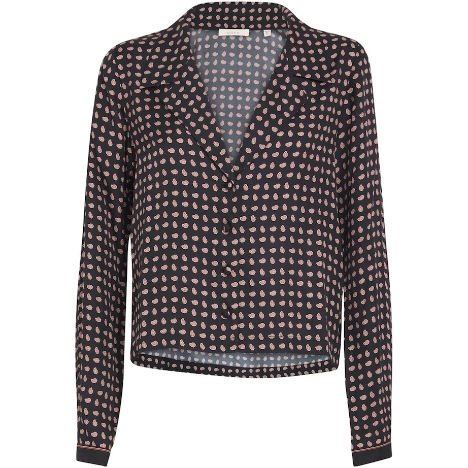 DÔEN Multi Silk-Blend Juliana Blouse