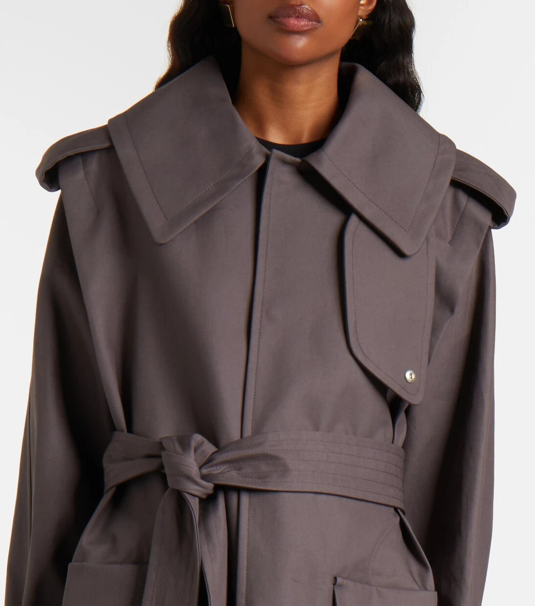 Victoria Beckham - Philippa cotton trench coat