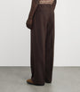 Jersey Wide-Leg Trousers
