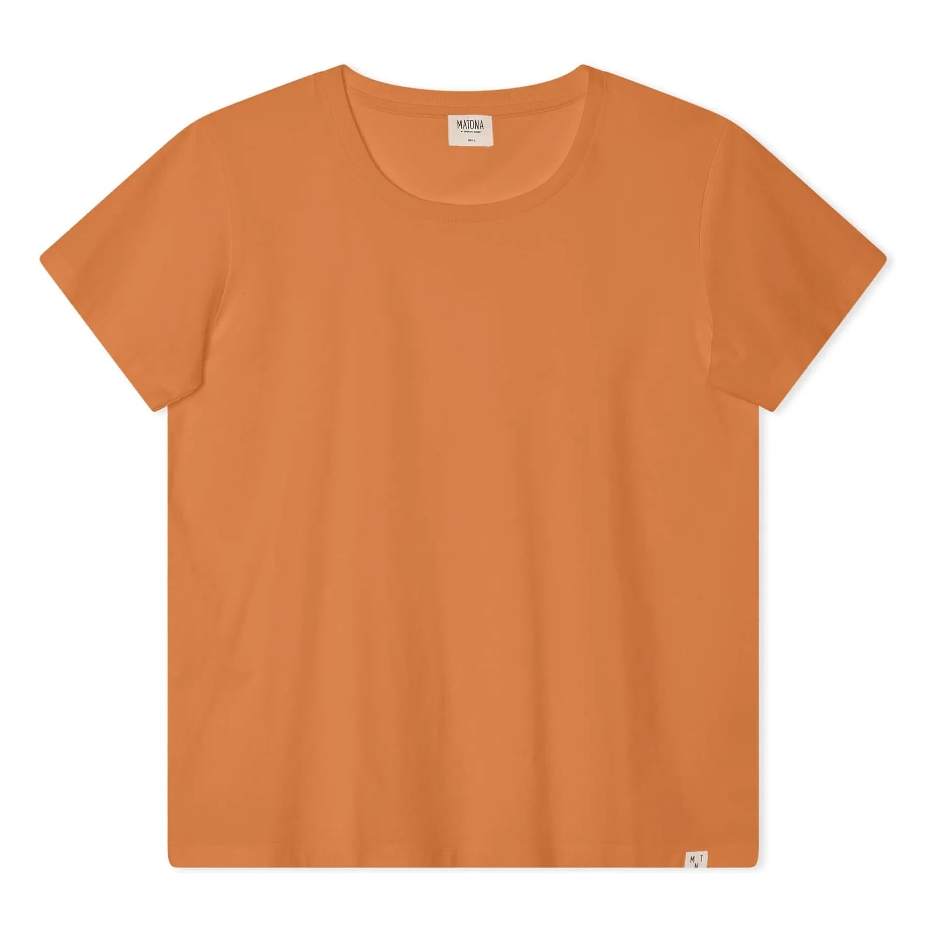 Matona - Core Organic Cotton T-shirt | Orange