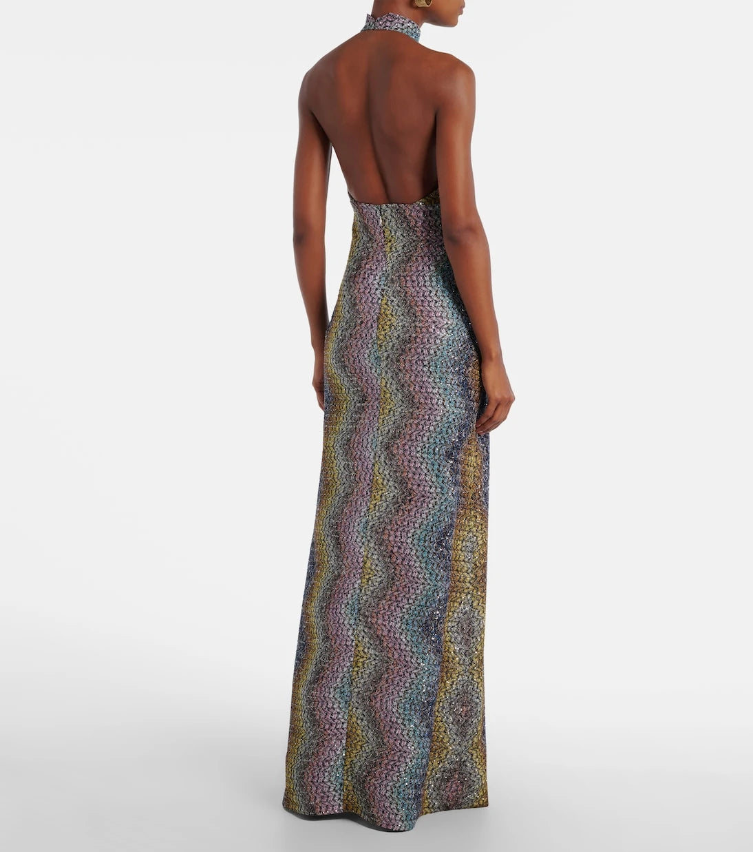 Missoni - Cutout sequined lamé gown
