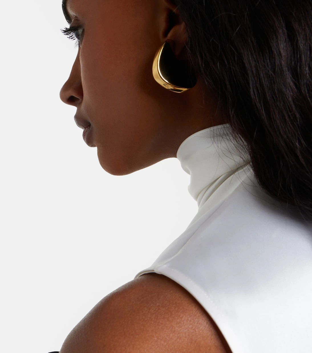 Bottega Veneta - 18kt gold-plated sterling silver earrings