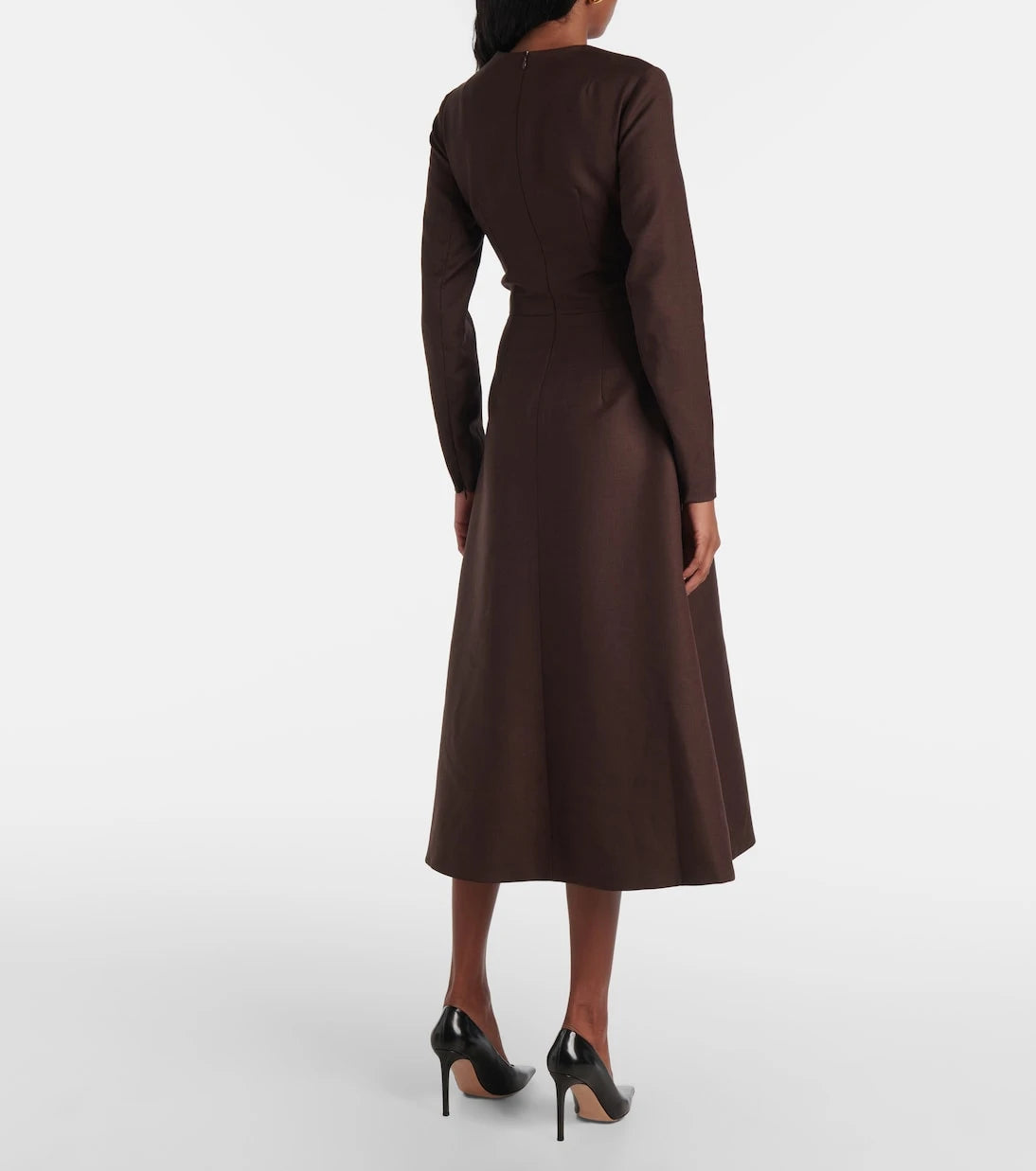 Emilia Wickstead - Elta wool midi dress