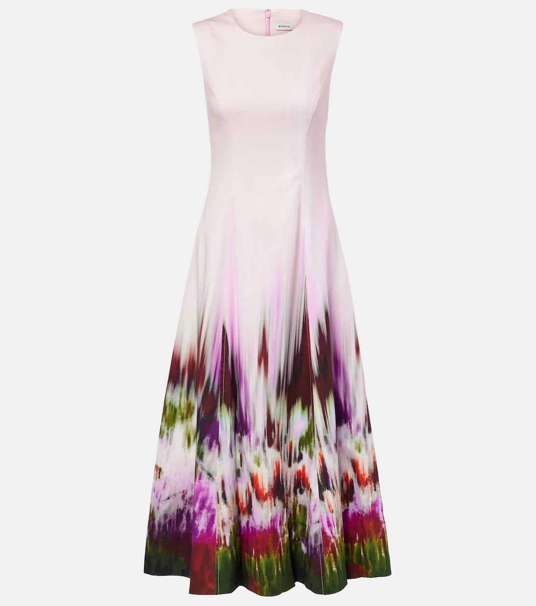 Simkhai - Magnolia cotton and rayon-blend midi dress