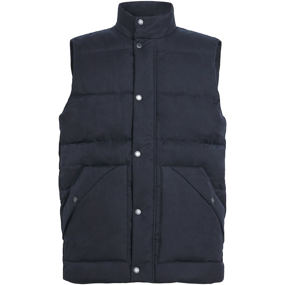 Navy Brampton Puffer Gilet