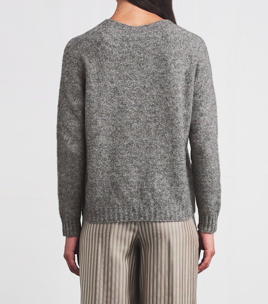 Grey Marled Sweater