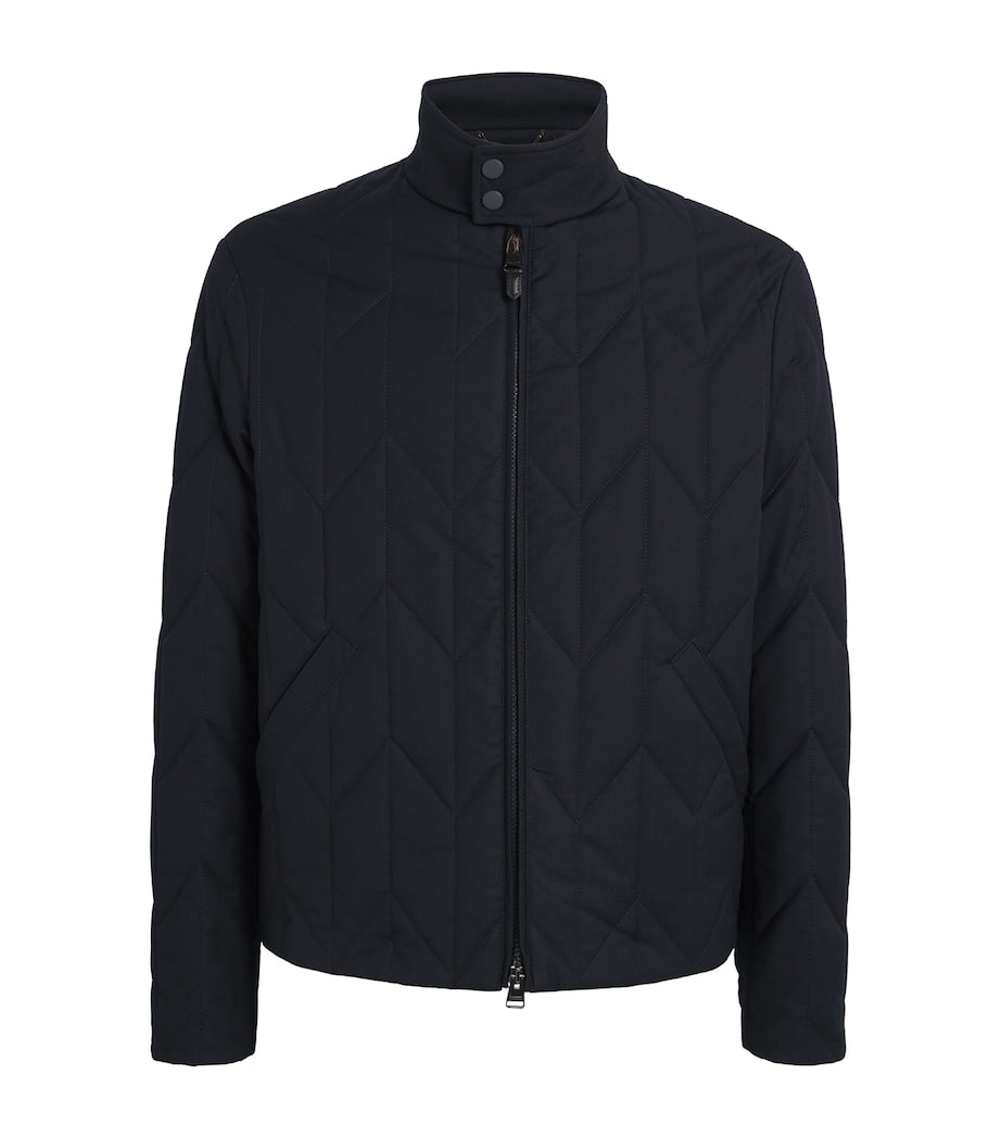 Canali Multi Quilted Hybrid Jacket