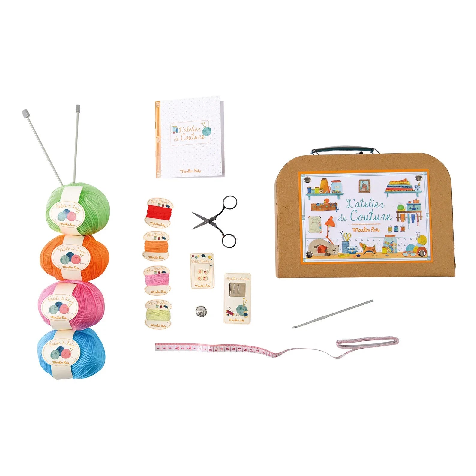 Moulin Roty - Fashion Set - 21 Accessories  | Blue