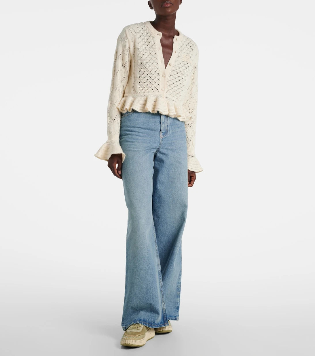 Chloé - Nama suede sneakers