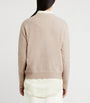 Beige Cashmere Knit Sweater
