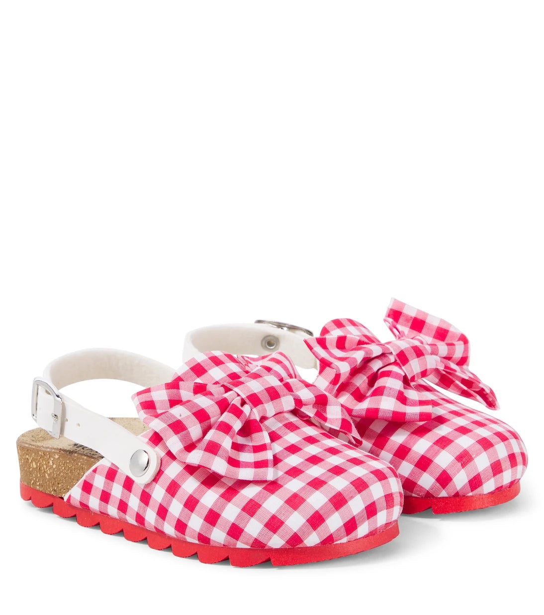 Monnalisa - Gingham clogs