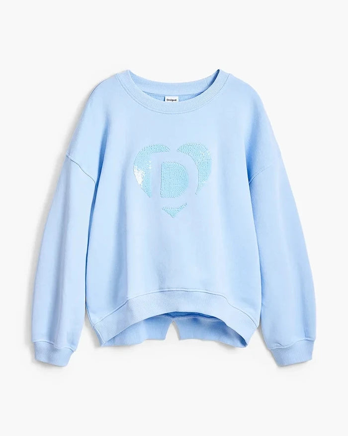 Desigual Çocuk Pamuklu Sweatshirt
