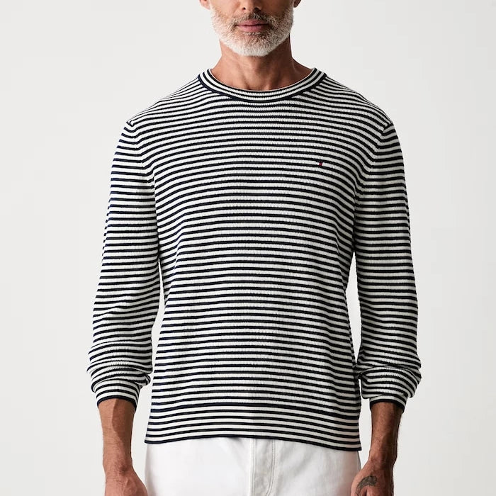 Tommy Hilfiger erkek pamuklu kazak