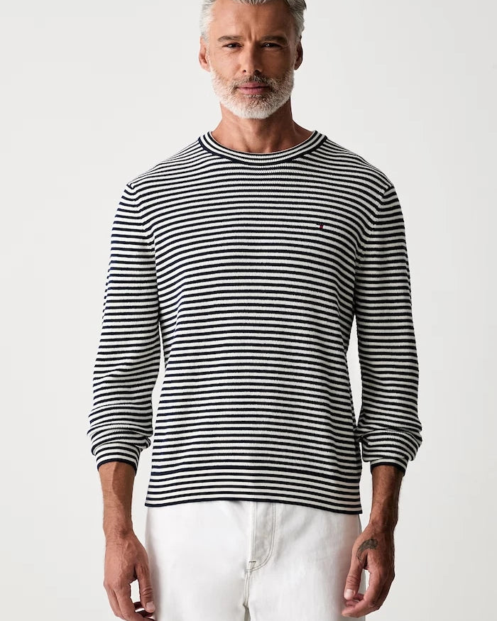 Tommy Hilfiger erkek pamuklu kazak