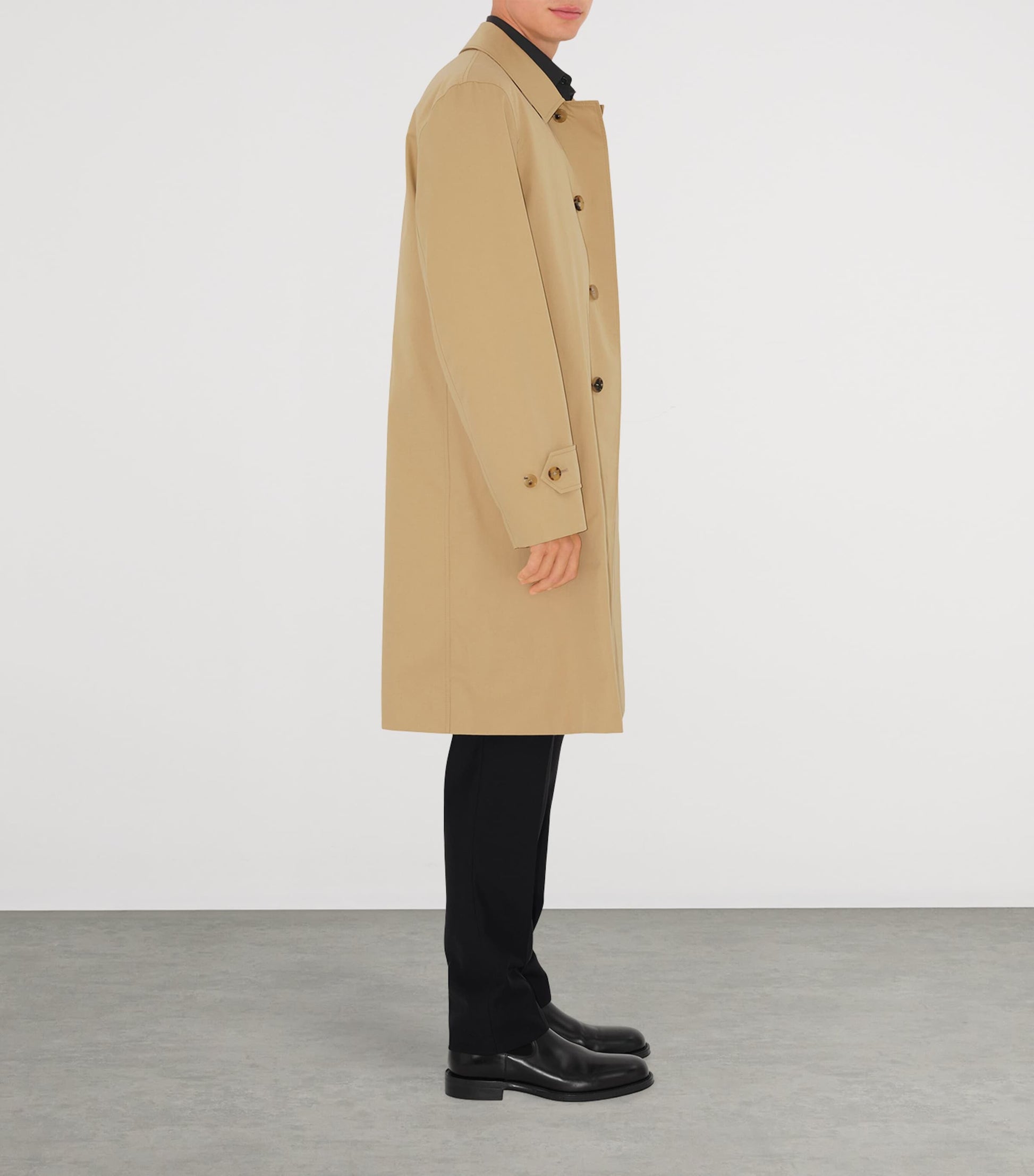 Cotton Gabardine Car Coat