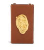 Leather Ear Phone Pouch 806 CARAMEL