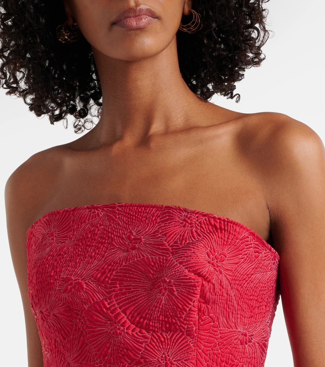 Max Mara - Manto off-shoulder maxi dress
