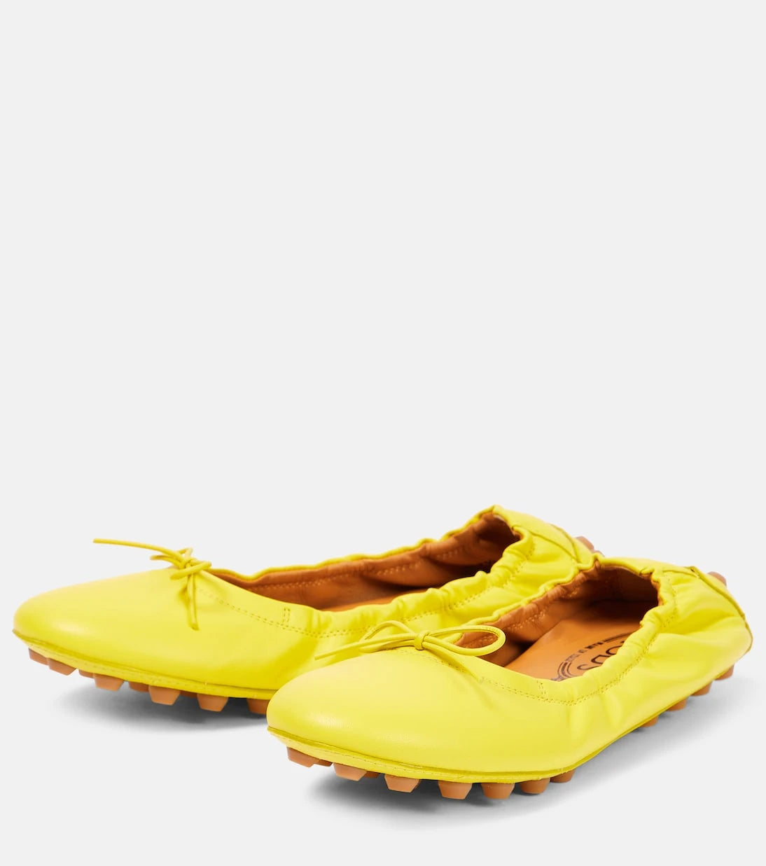 Tod's - Bubble Ballerinas leather ballet flats