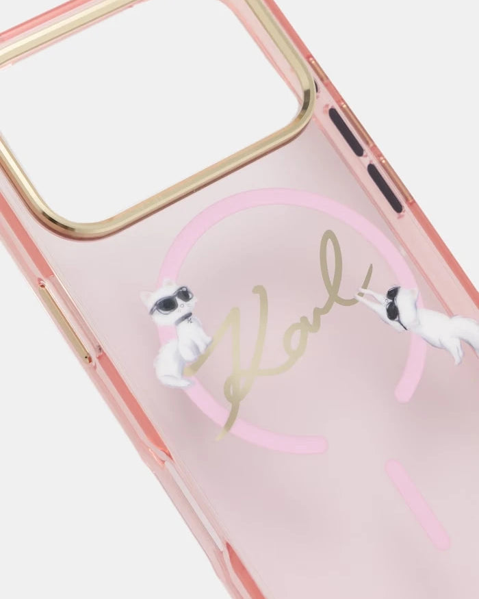 Karl Lagerfeld iPhone 17 Pro telefon kılıfı