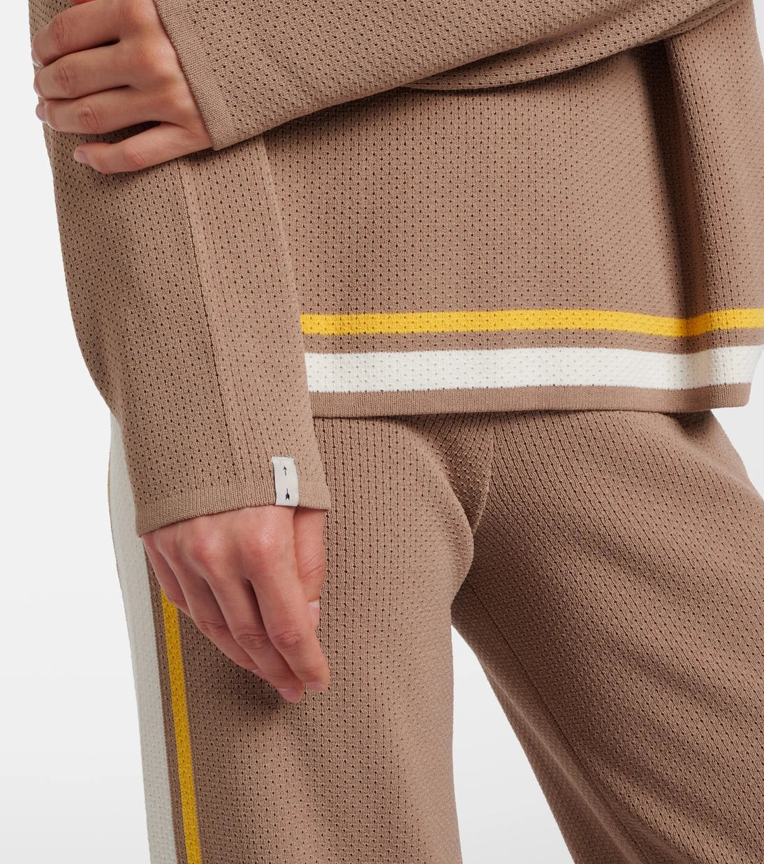 The Upside - Veneto Carter knitted half-zip sweater