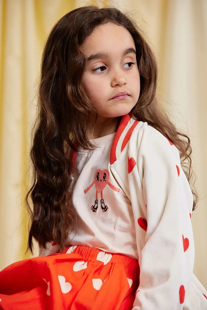 Детски суичър Mini Rodini Hearts