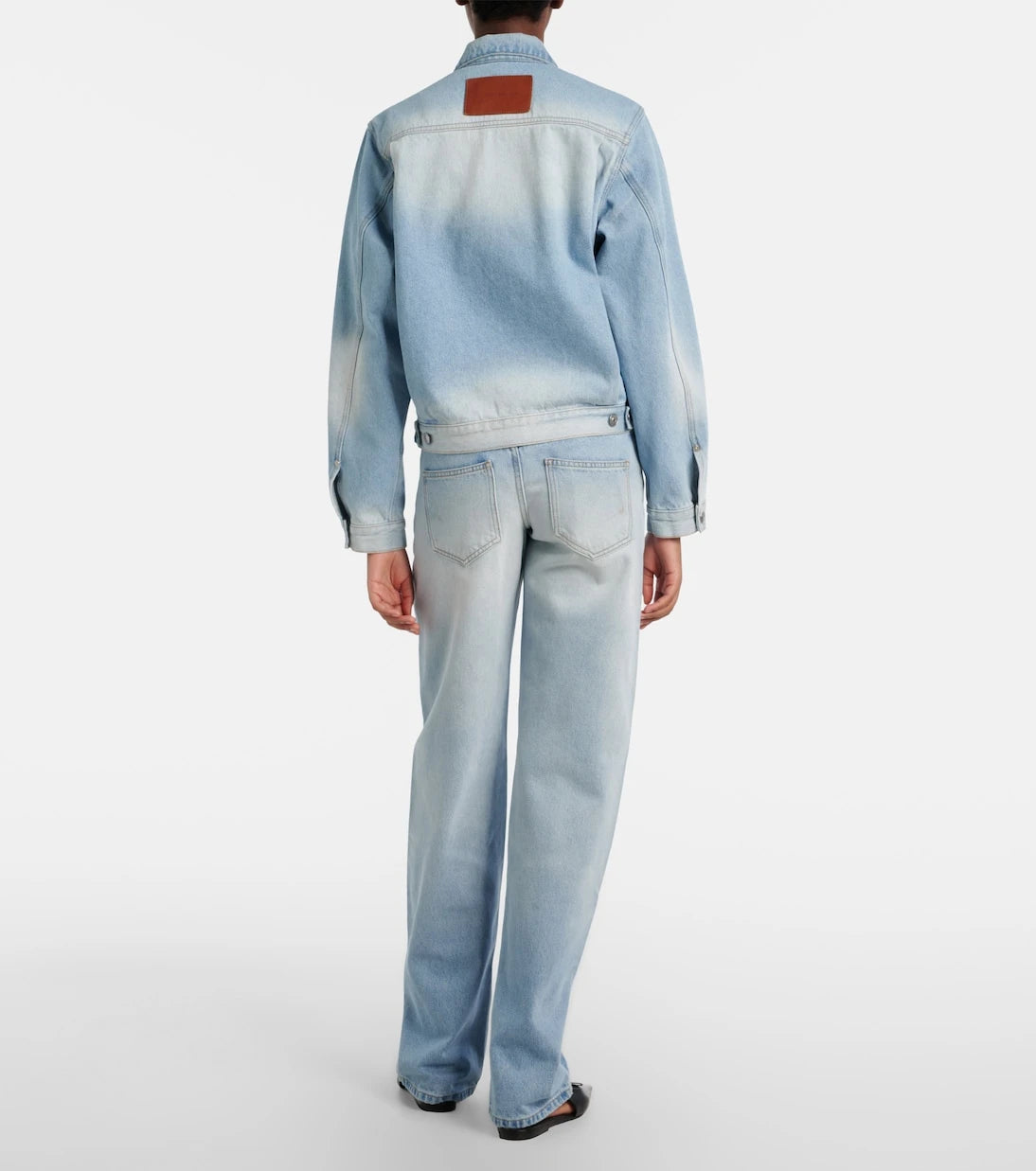 Victoria Beckham - Faded denim jacket