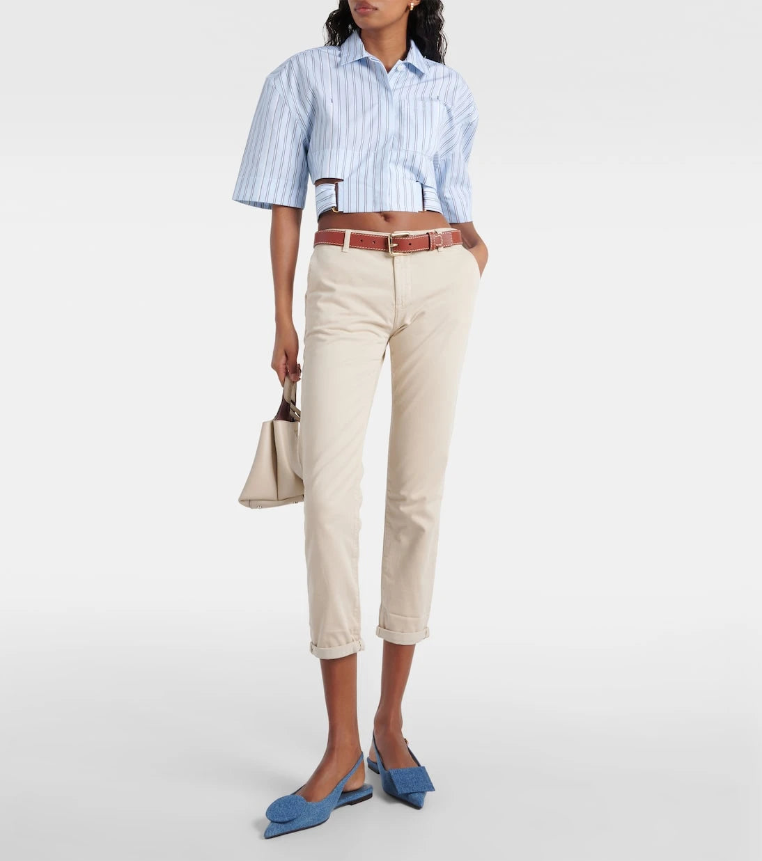 AG Jeans - Caden mid-rise twill tapered pants