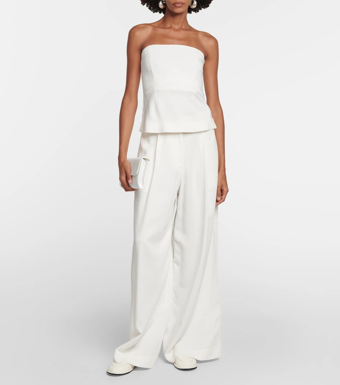 CO - Wide-leg satin pants