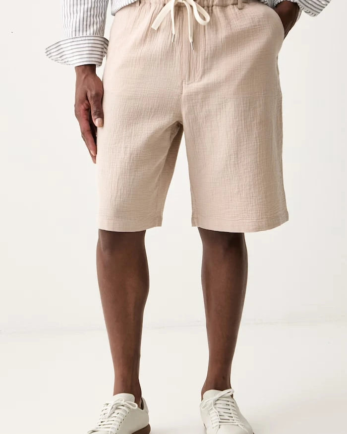 AllSaints Erkek Pamuklu Kısa Pantolon TAIKO