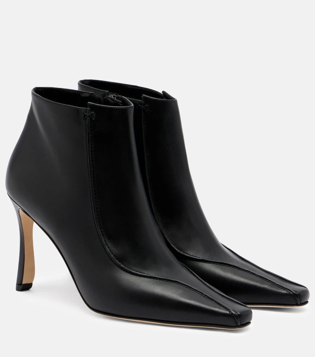 Manolo Blahnik - Milleta leather ankle boots