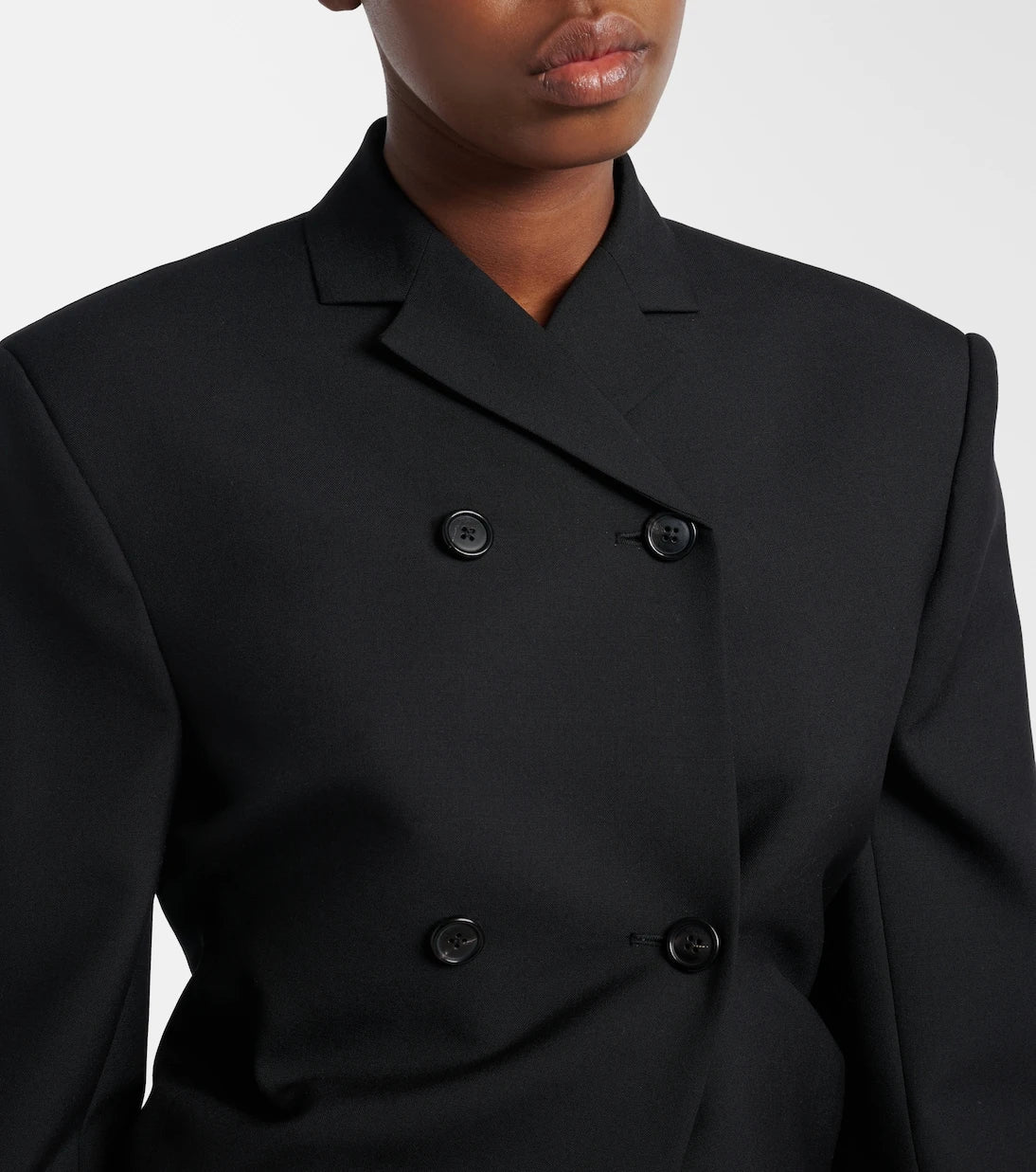 Khaite - Rolo wool and silk cady blazer