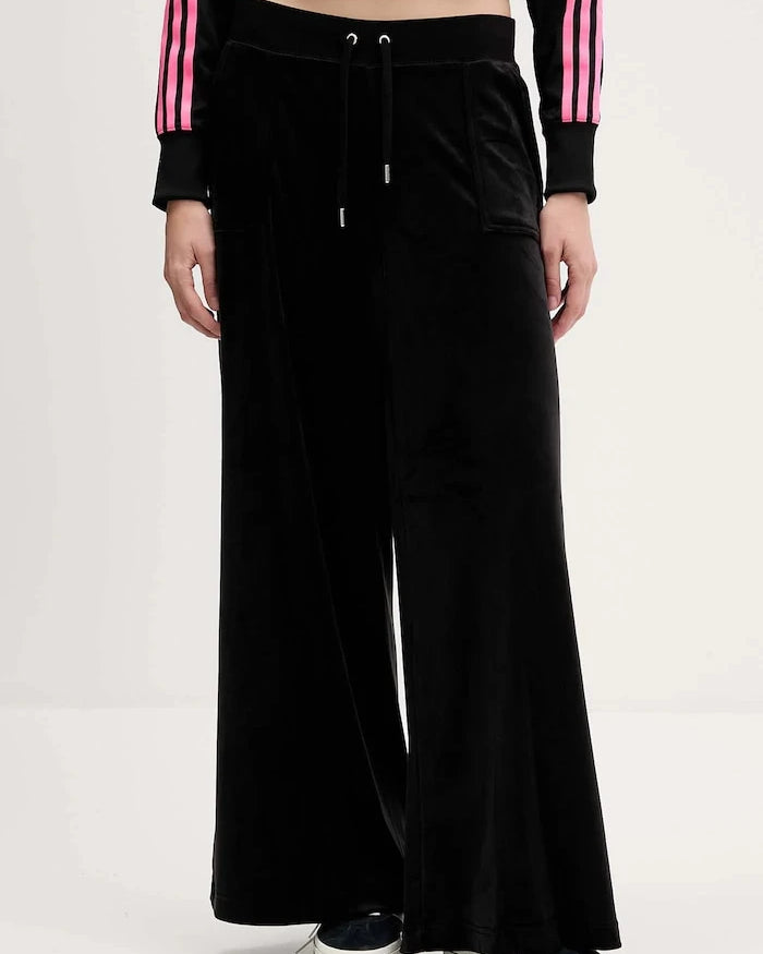 Juicy Couture дамски памучни YUKA WIDE LEG