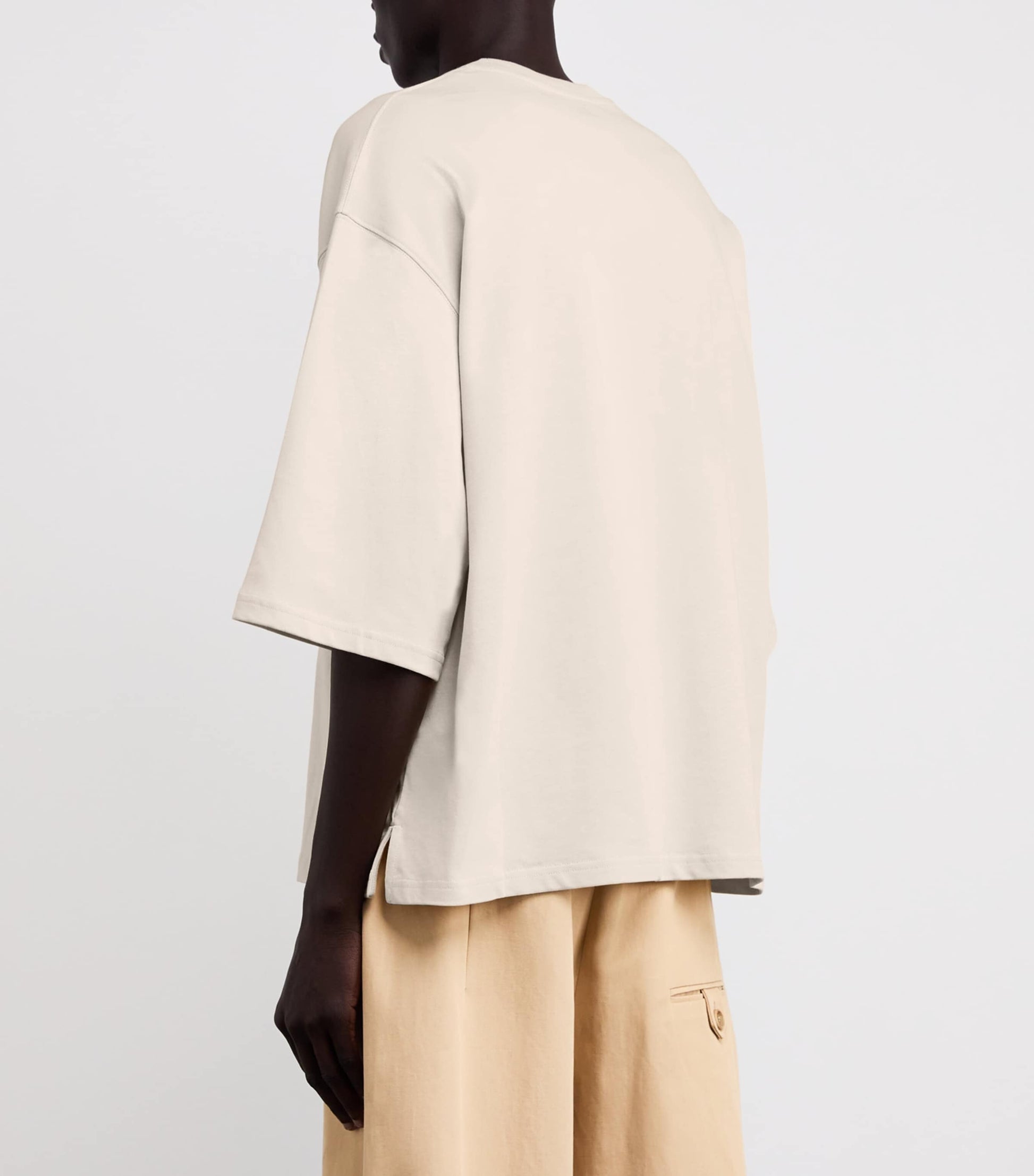 Cotton Floral Logo T-Shirt