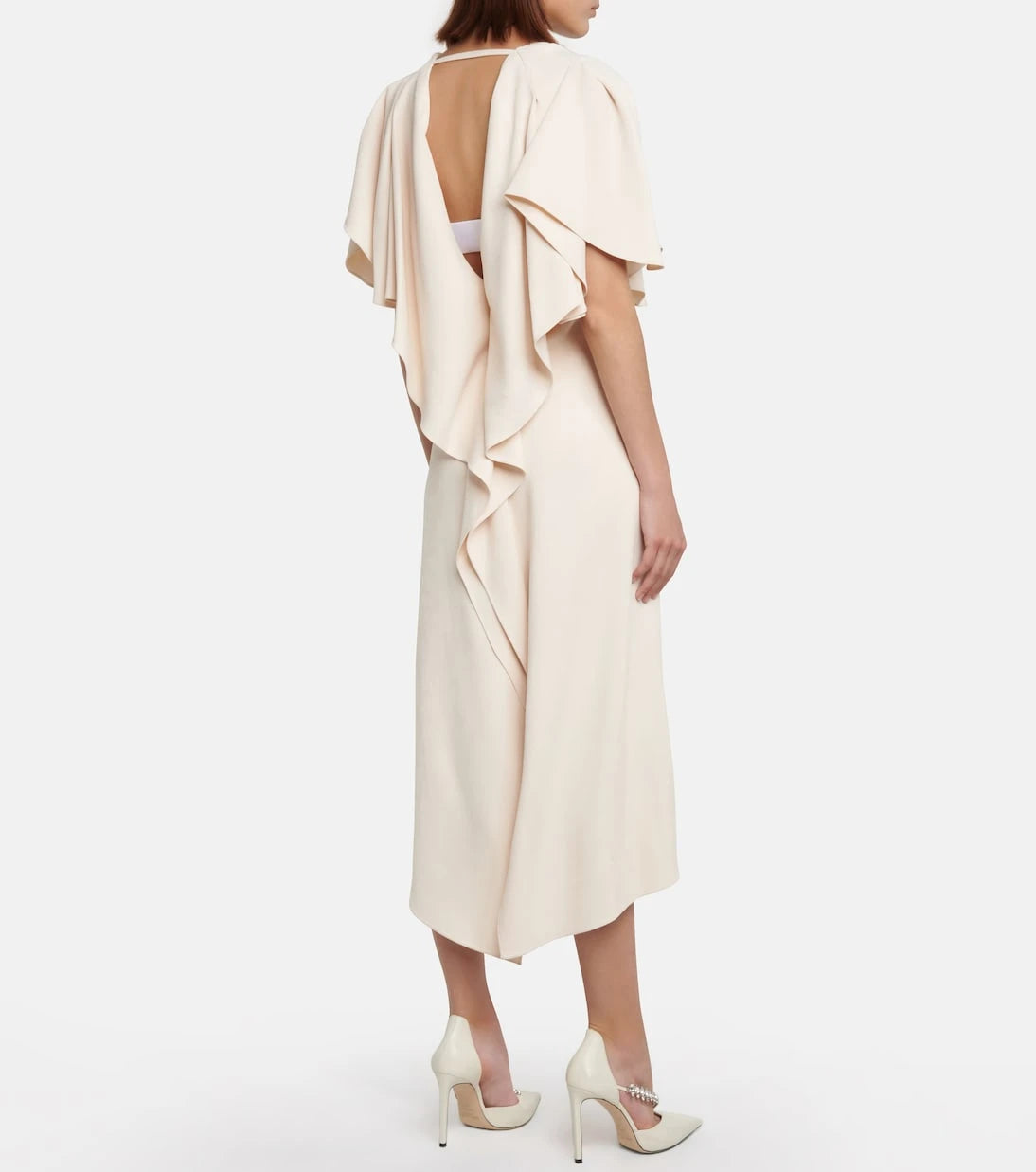 Roland Mouret - Dolen crêpe midi dress