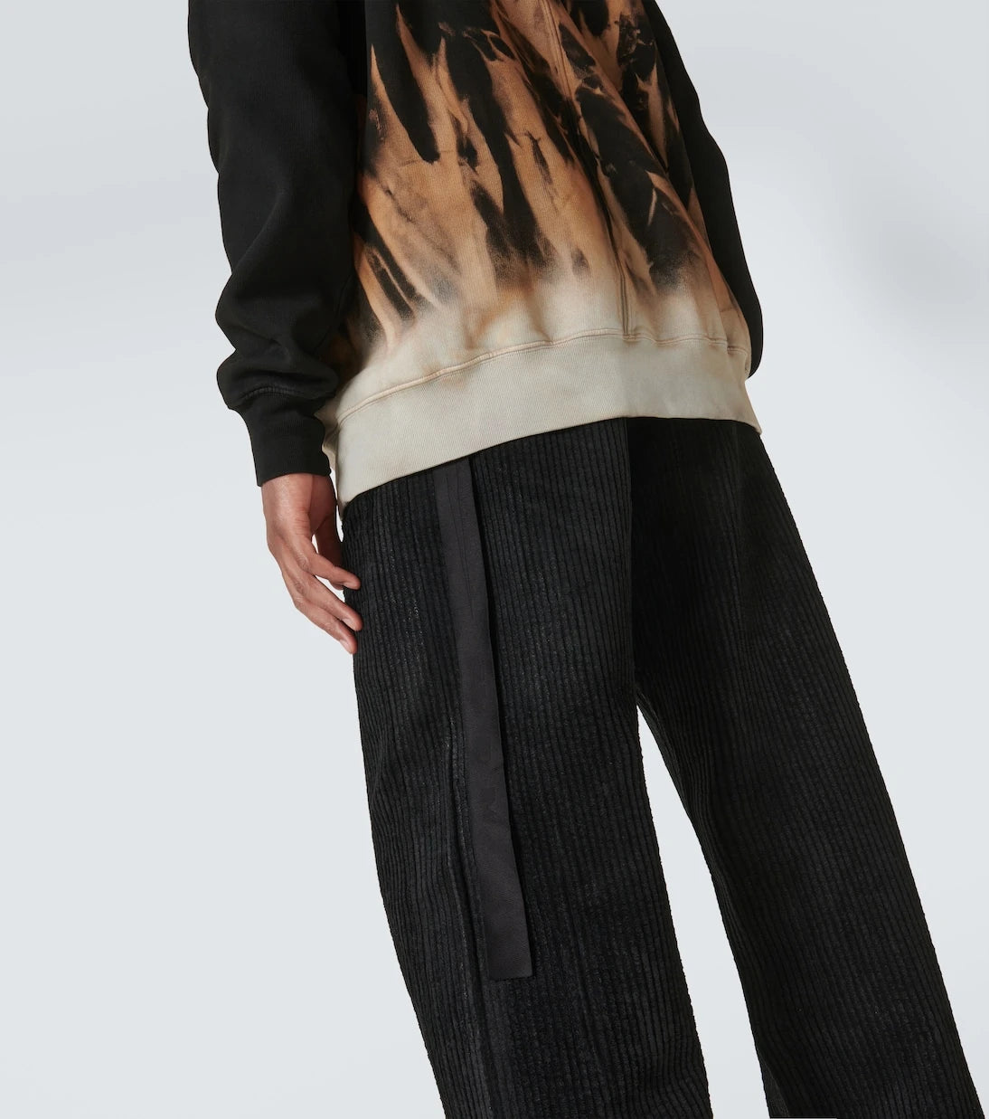 Rick Owens - Jumbo Gimp cotton hoodie