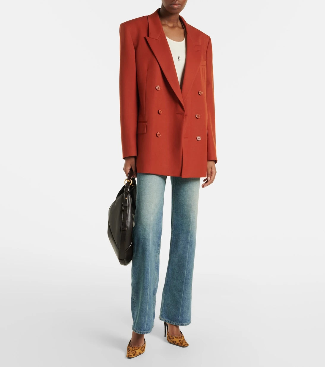 Saint Laurent - Wool gabardine blazer