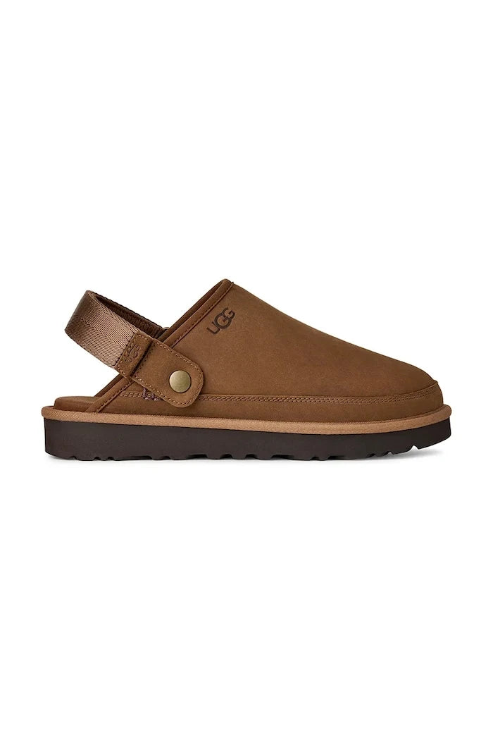 Чехли от набук UGG M Goldencoast Clog II Nubuck