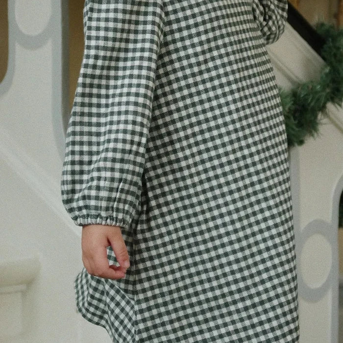 Konges Sløjd FORET DRESS GOTS Çocuk Pamuk Elbise