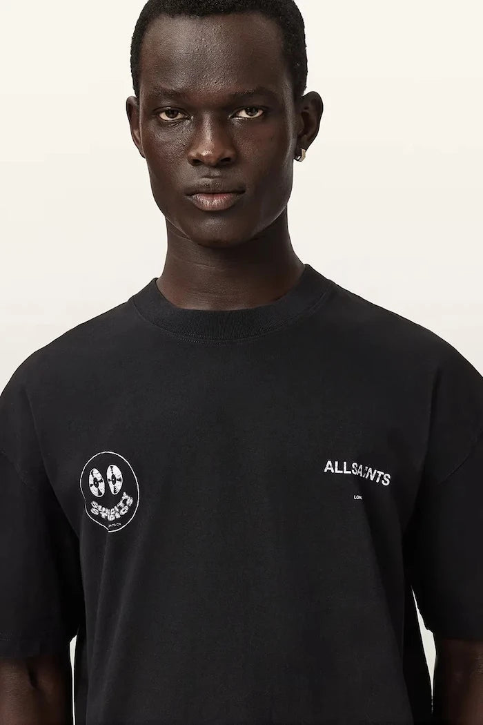 AllSaints тениска мъжка от памук SPINNER
