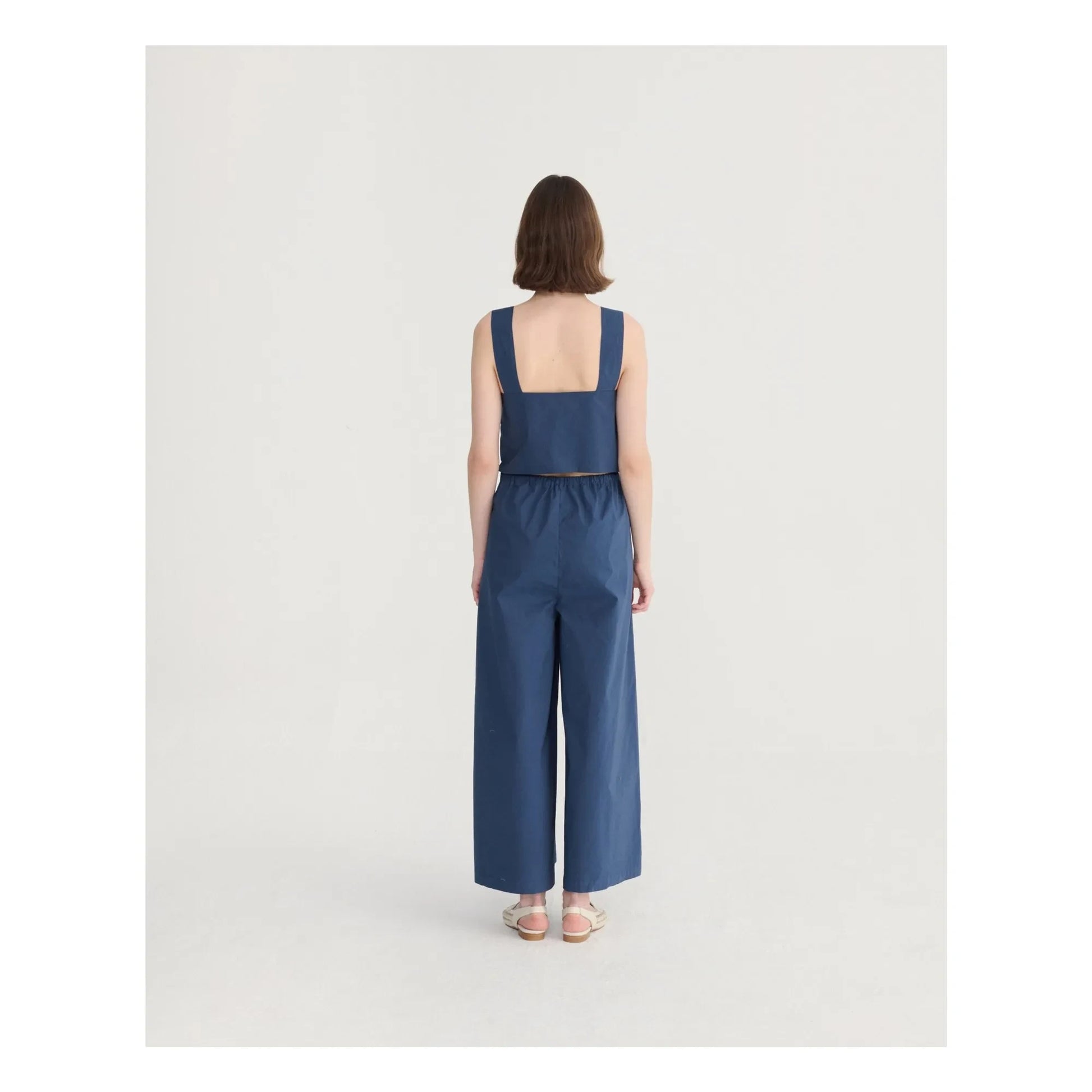 Bobo Choses - Cotton overalls | Navy blue