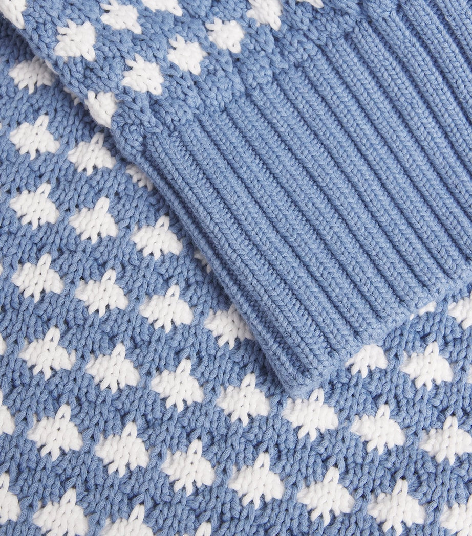 Varley Blue Antonella Sweater Vest