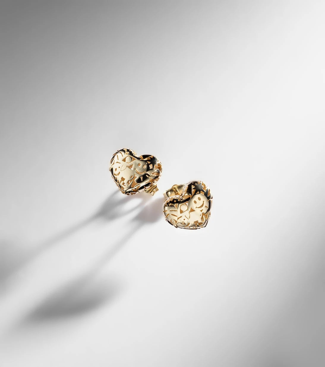 Sydney Evan - Puffy Icon Wallpaper Small 14kt gold earrings