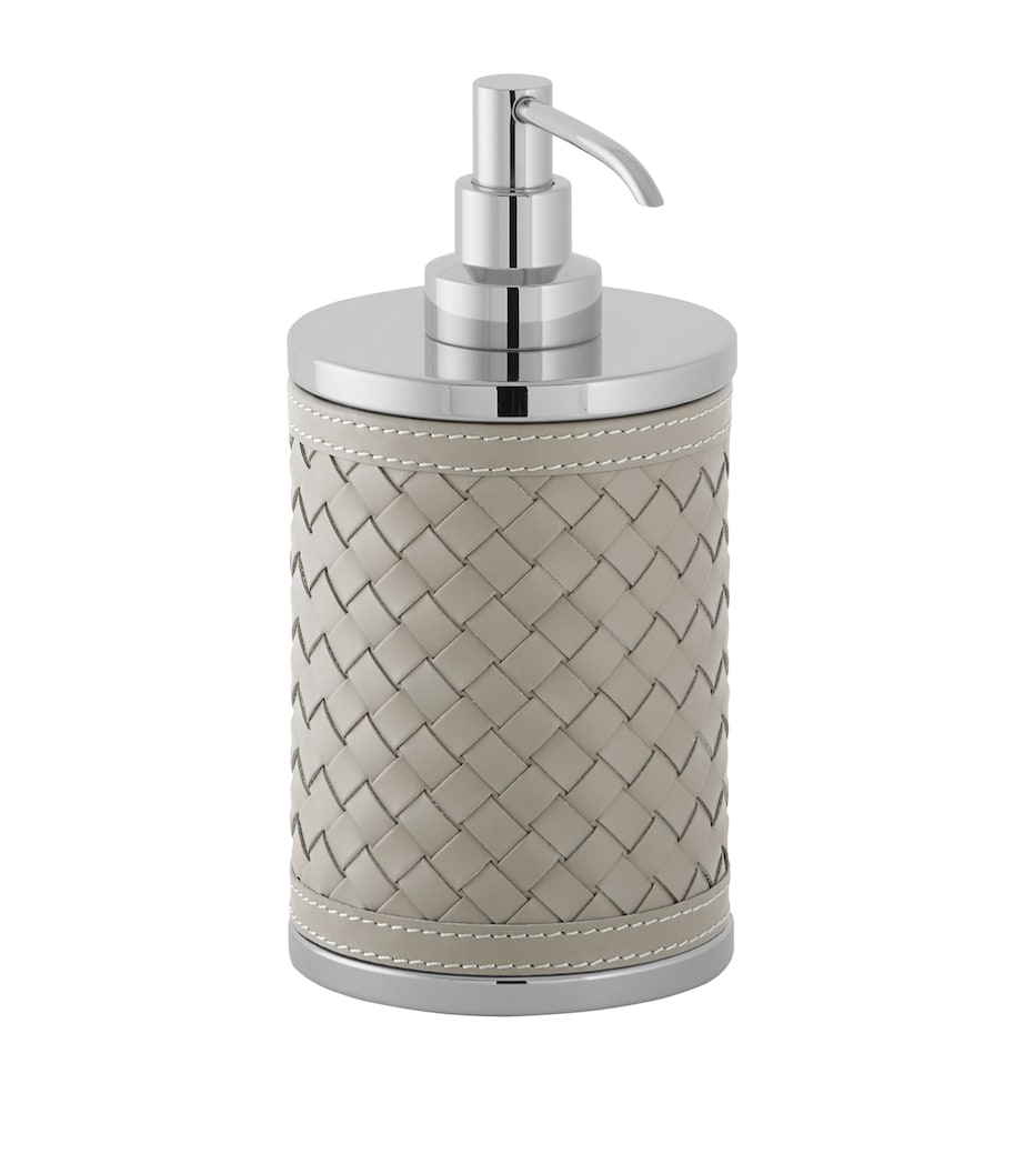 Leather Woven Soap Dispenser