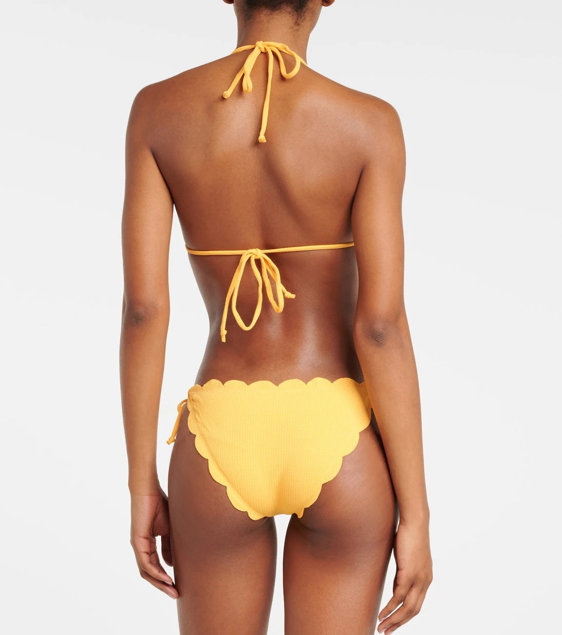 Marysia - Broadway scalloped triangle bikini top