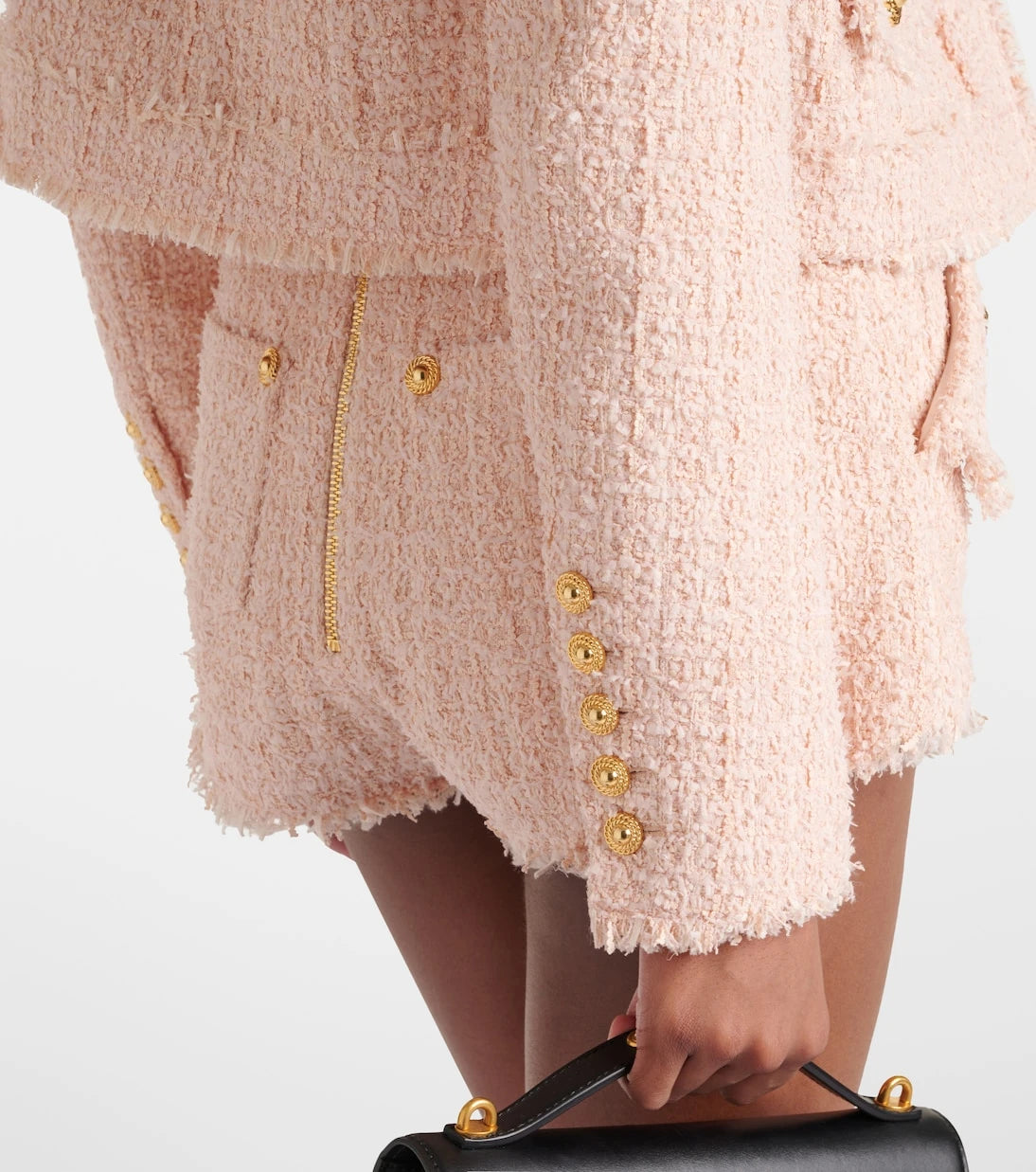 Balmain - Cropped tweed jacket