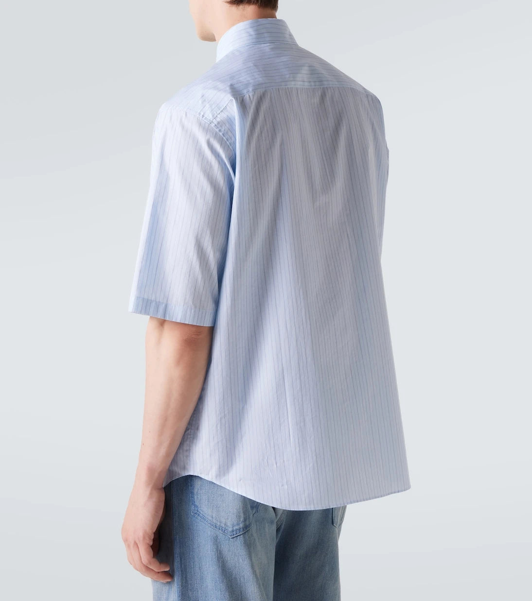 Auralee - Striped cotton shirt