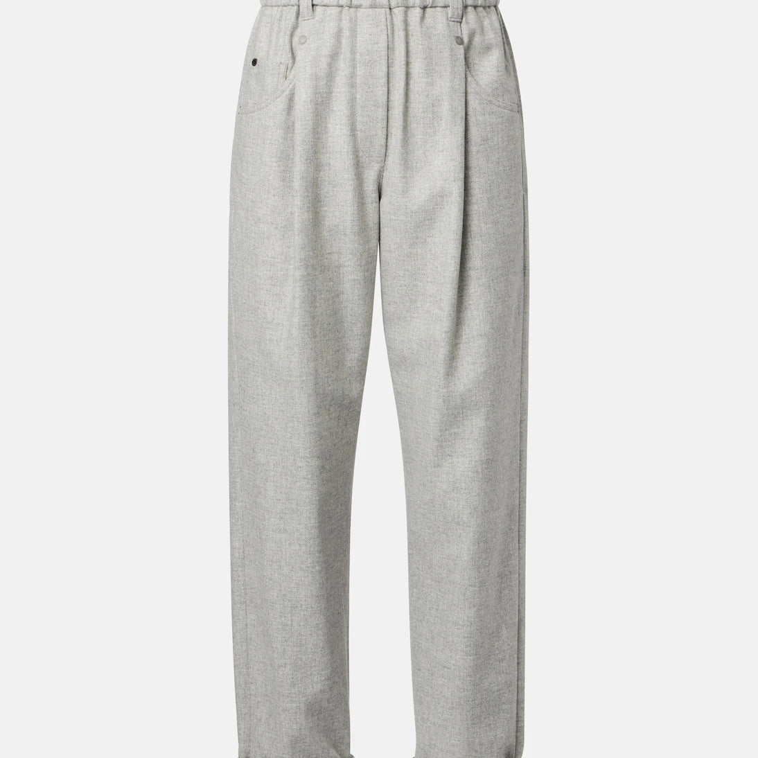 Brunello Cucinelli - Cropped wool and cashmere straight pants