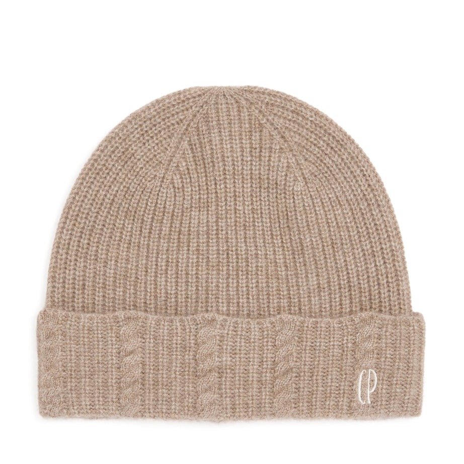 White Cashmere Beanie