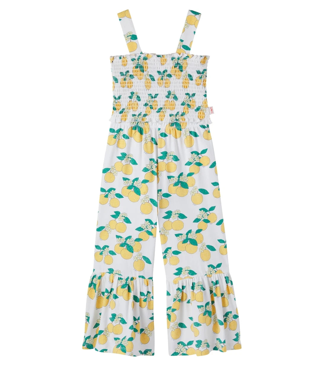 Tinycottons - Printed shirred cotton-blend top and pants set