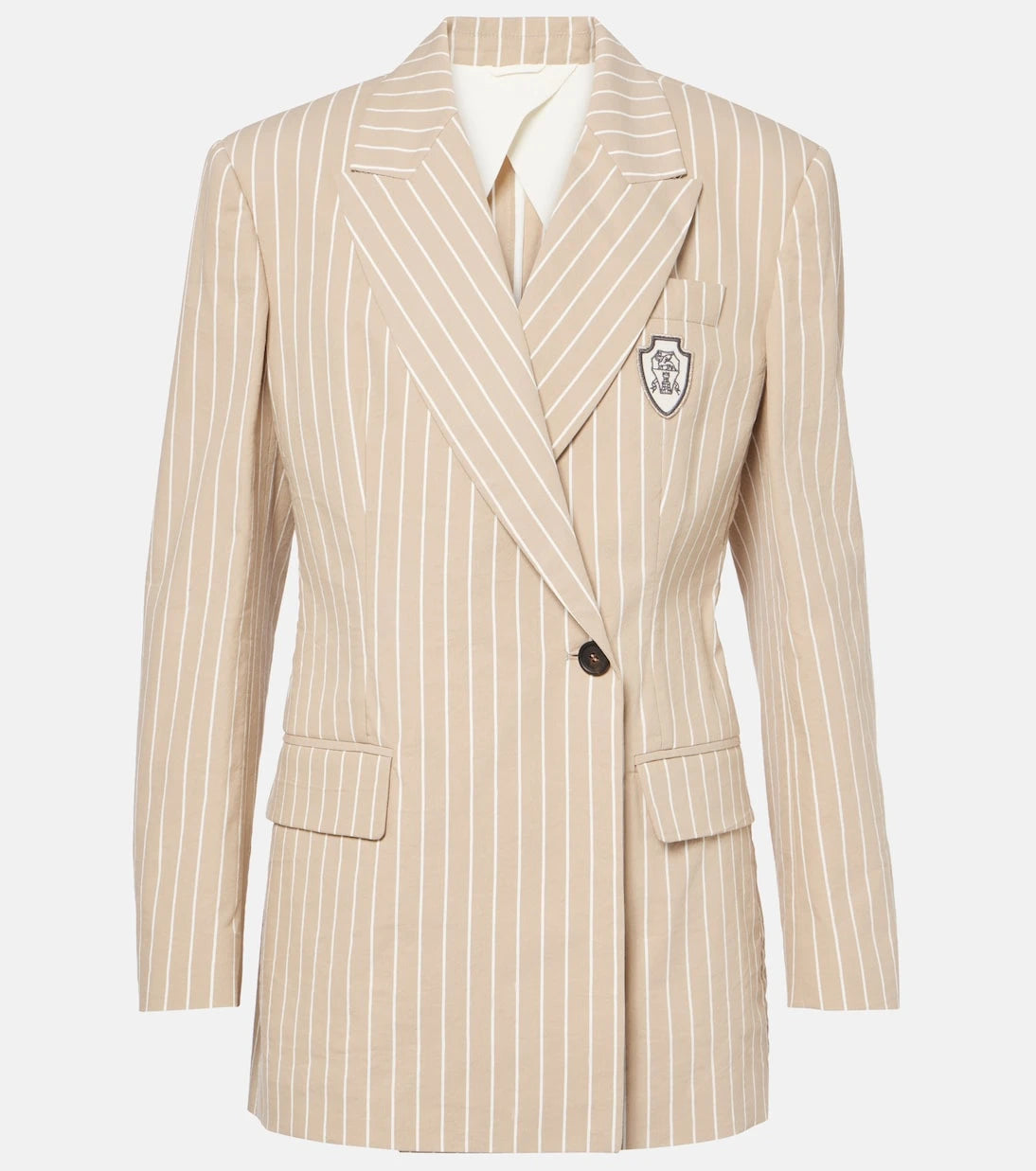 Brunello Cucinelli - Cotton and silk blazer